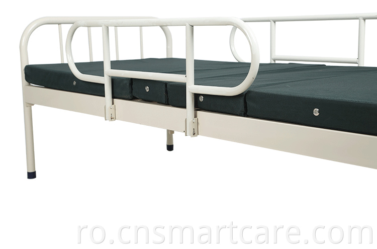 Vânzare la cald reglabil preț ieftin 3 funcții manuale pat de spital cu 2 manivelă
